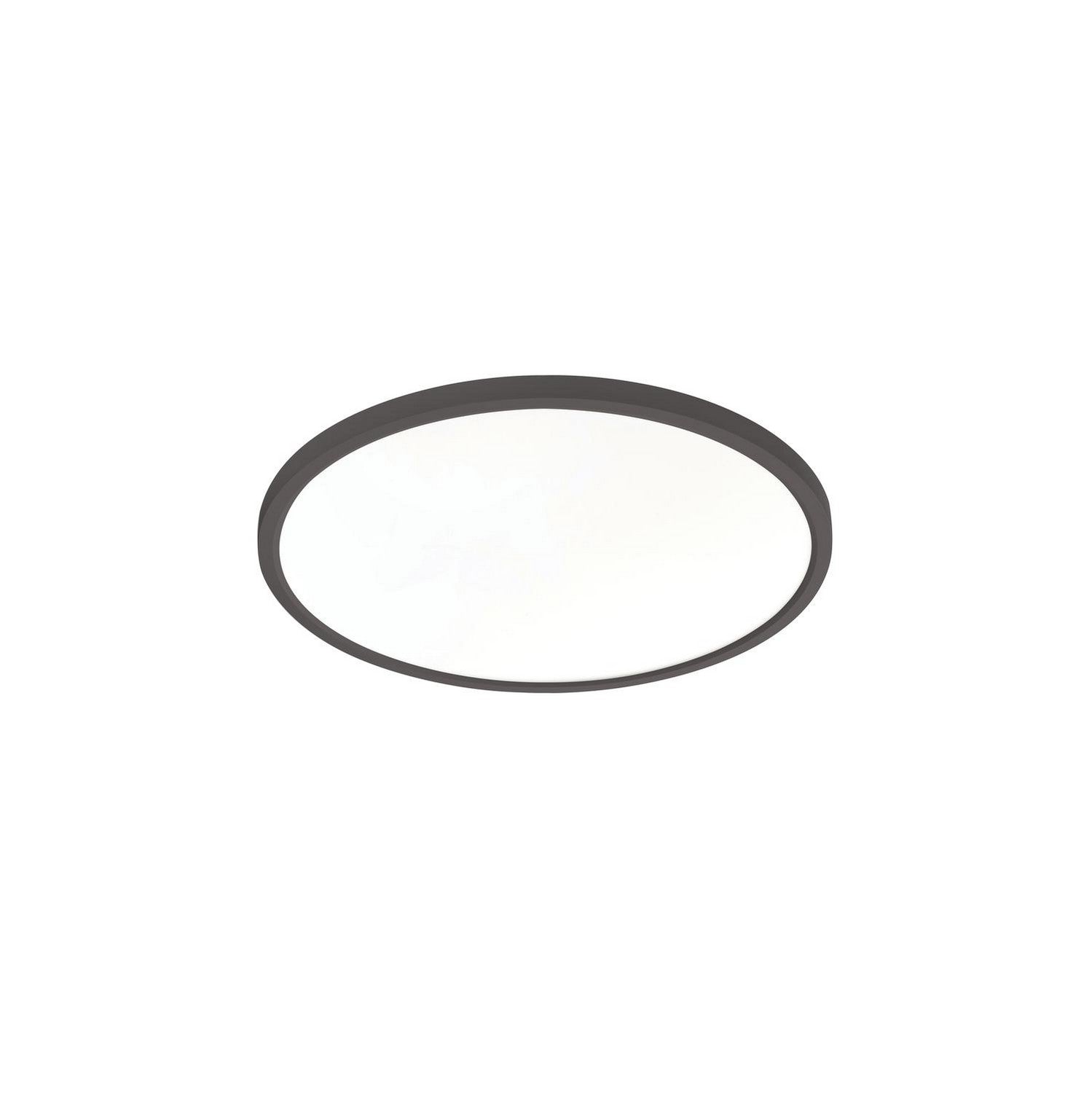 AFX Lighting - EGRF1625LAJD2BK - LED Flush Mount - Edge Round Large - Black