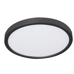 AFX Lighting - EGRF2440LAJD2BK - LED Flush Mount - Edge Round Large - Black