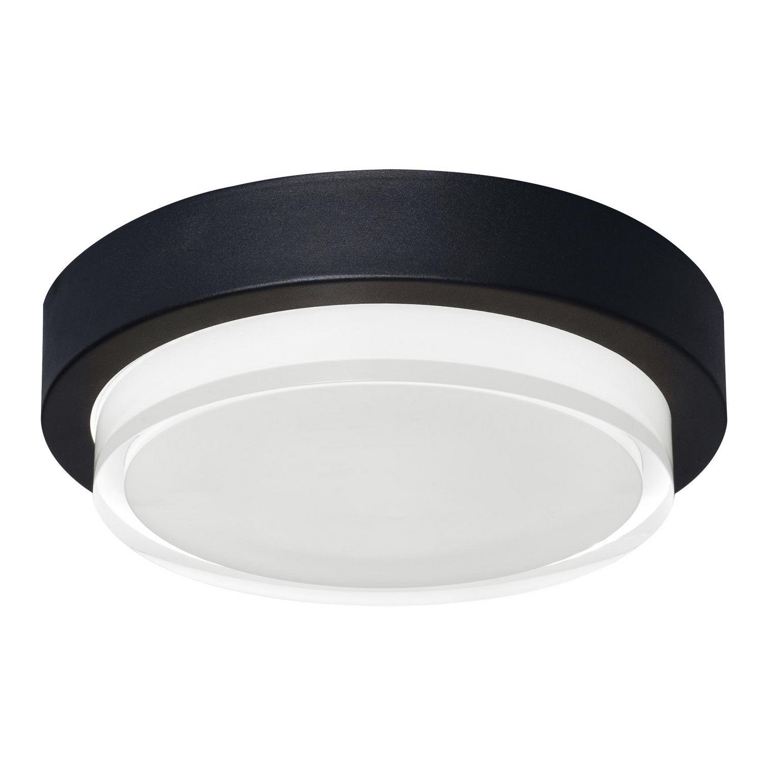 AFX Lighting - ELMW09LAJUDBK - LED Outdoor Flush Mount - Elm - Black