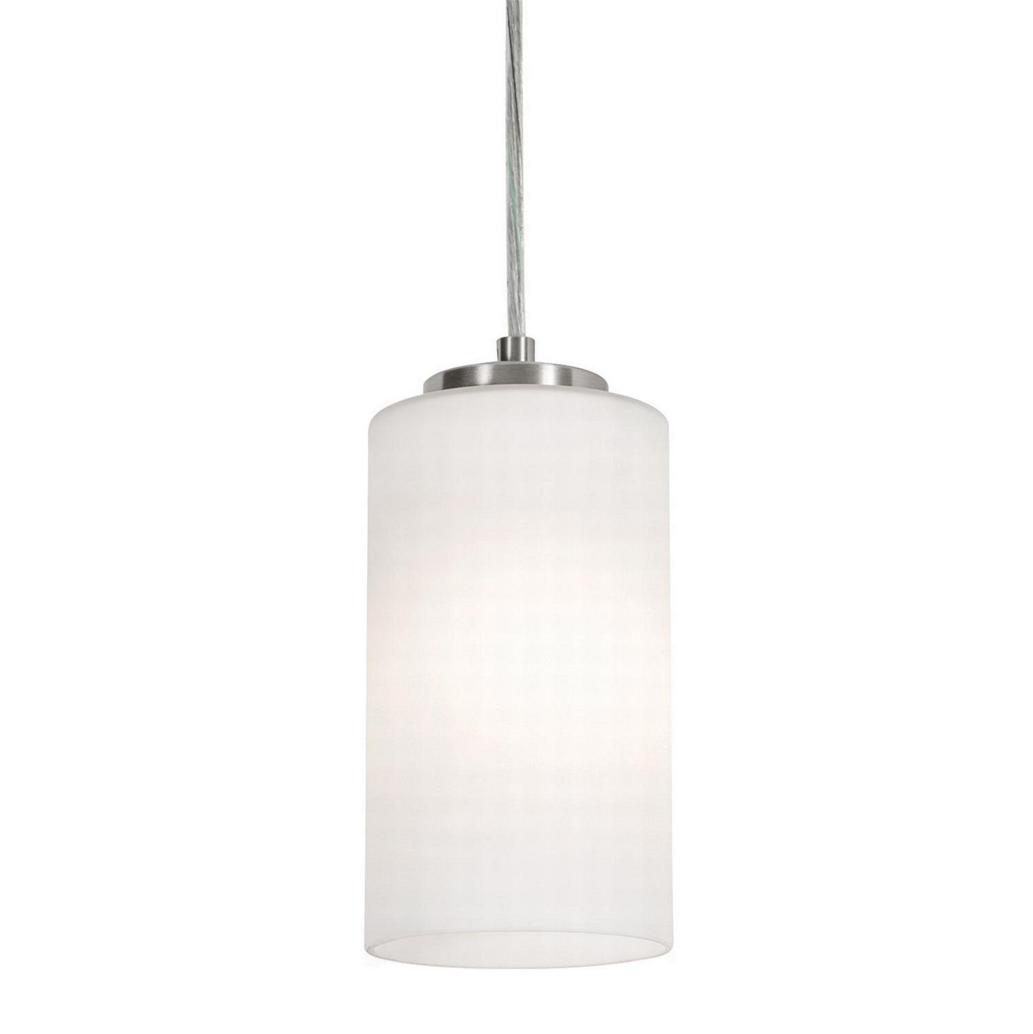 AFX Lighting - LEOP04MBSN - One Light Pendant - Leo - Satin Nickel