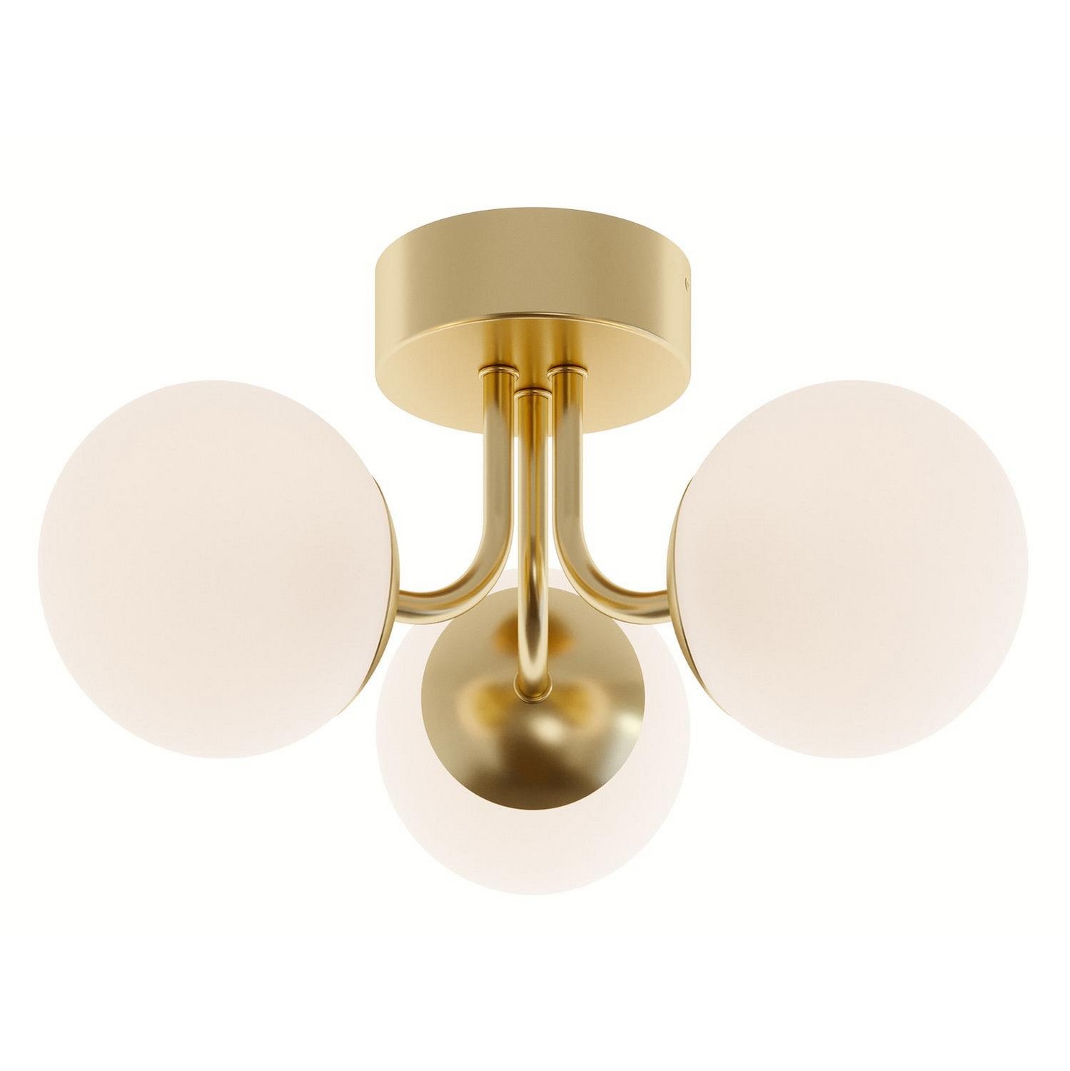 AFX Lighting - METC15L30D1SB - LED Flush Mount - Metropolitan - Satin Brass