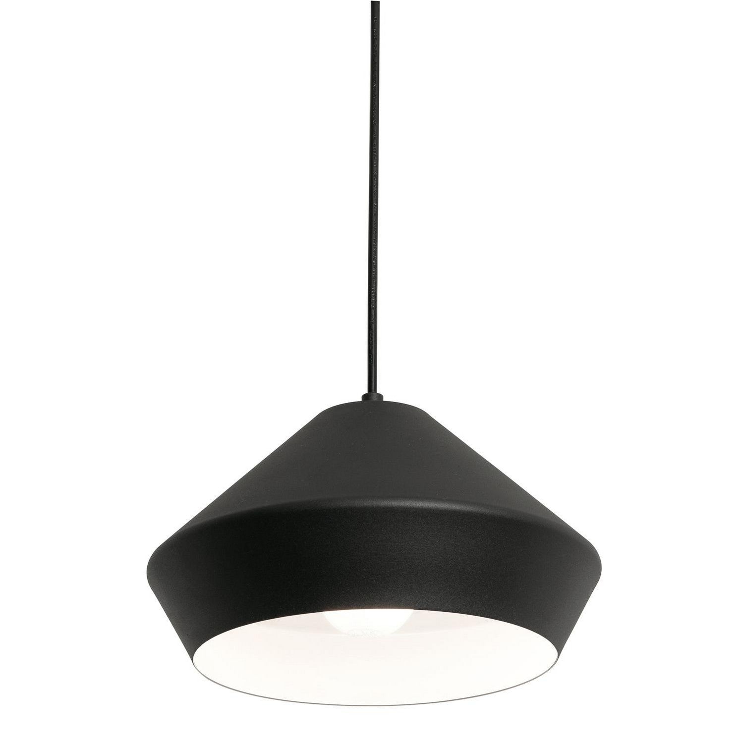 AFX Lighting - MLOP10MBBK - One Light Pendant - Milo - Black