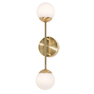 AFX Lighting - PRLS0418L30D1SB - LED Wall Sconce - Pearl - Satin Brass