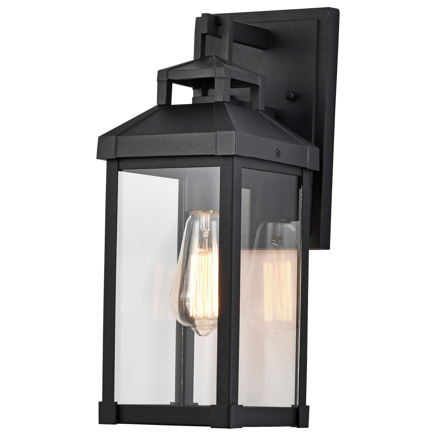 Nuvo Lighting - 60-7371 - One Light Wall Lantern - Corning - Matte Black