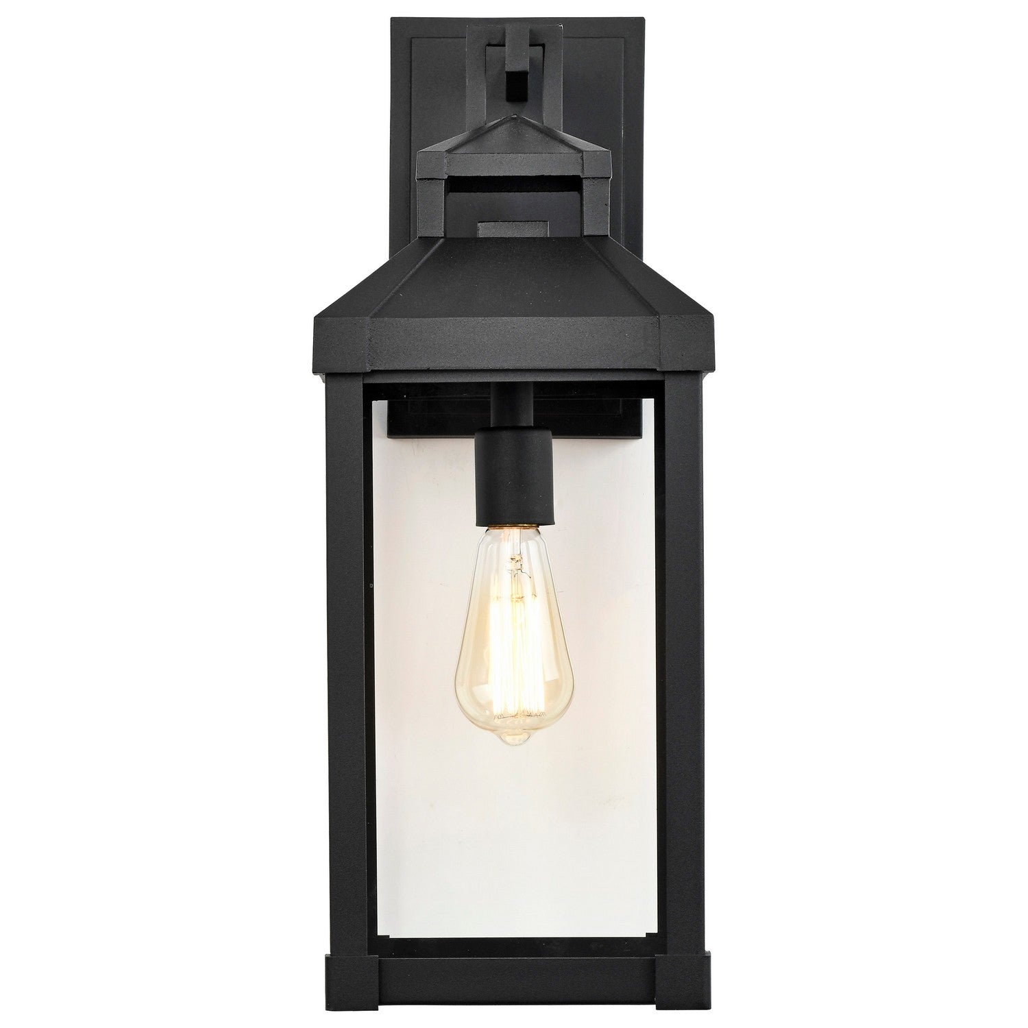 Nuvo Lighting - 60-7372 - One Light Wall Lantern - Corning - Matte Black