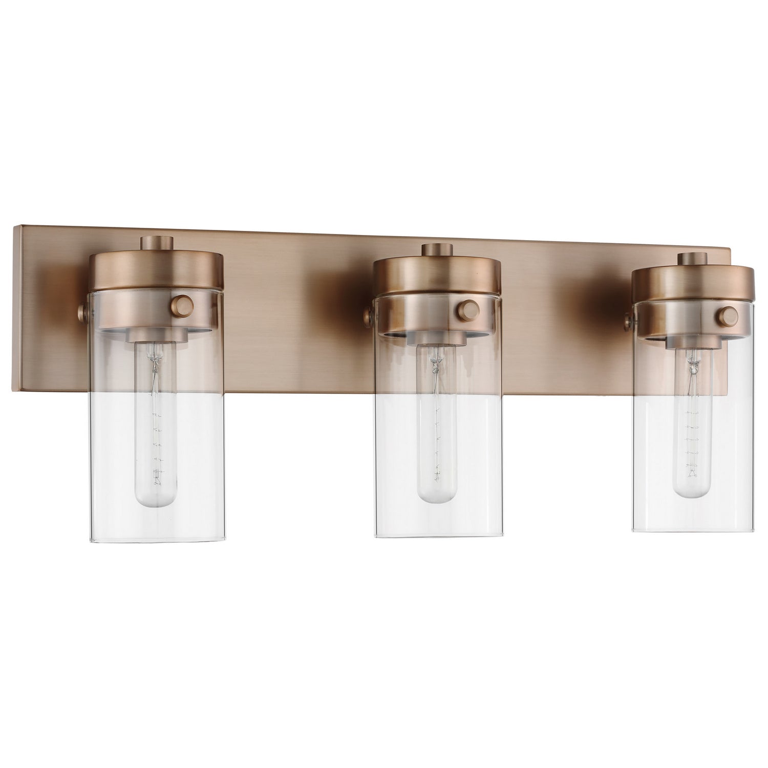 Nuvo Lighting - 60-7533 - Three Light Vanity - Intersection - Burnished Brass