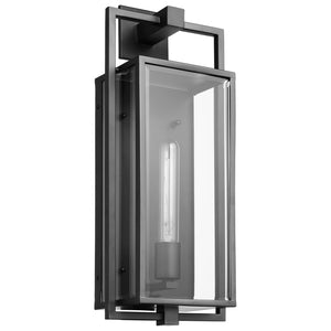 Nuvo Lighting - 60-7545 - One Light Wall Lantern - Exhibit - Matte Black