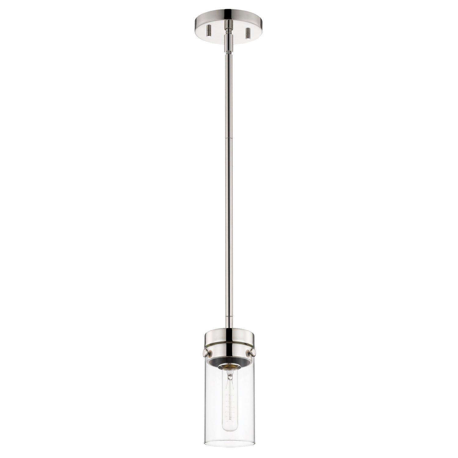 Nuvo Lighting - 60-7629 - One Light Mini Pendant - Intersection - Polished Nickel