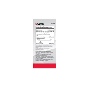 Satco - S12436 - Light Bulb - Clear
