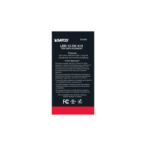 Satco - S12436 - Light Bulb - Clear