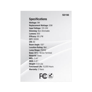 Satco - S8198 - Light Bulb - Clear