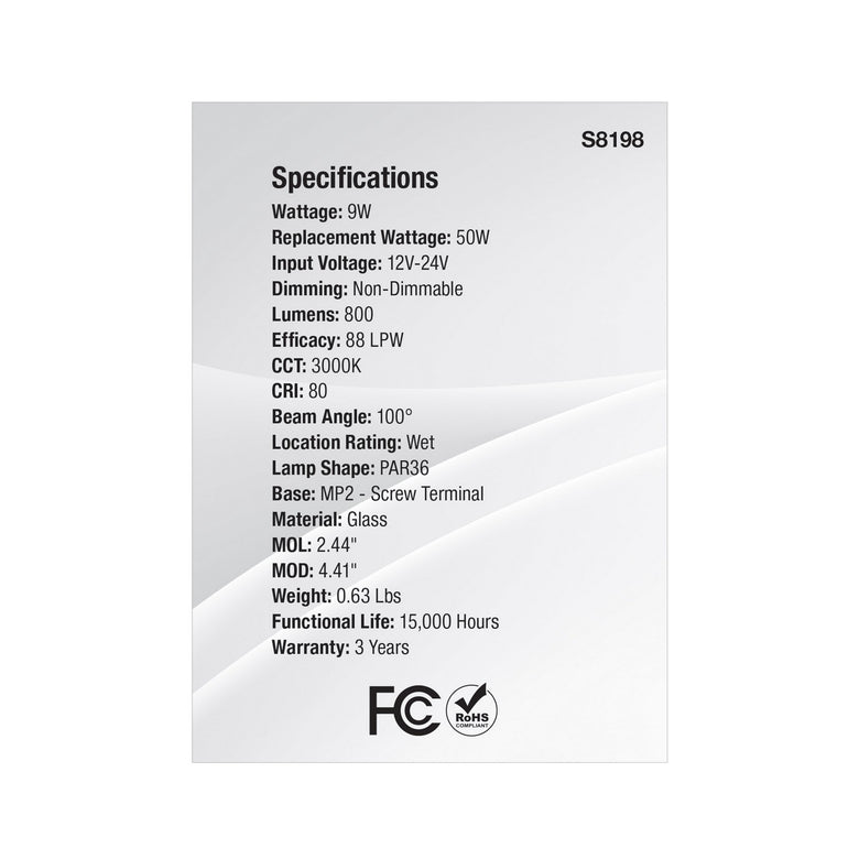 Satco - S8198 - Light Bulb - Clear