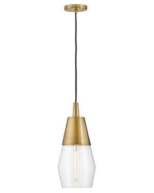 Lark - 83397LCB - LED Pendant - Livie - Lacquered Brass