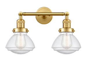 Innovations - 208-SG-G324 - Two Light Bath Vanity - Franklin Restoration - Satin Gold