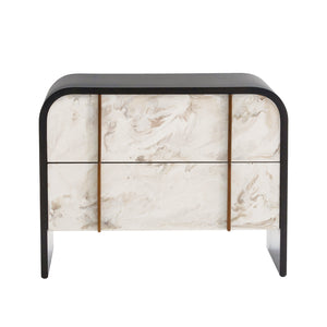 Arteriors - 5722 - End Table - Moira - Ebony