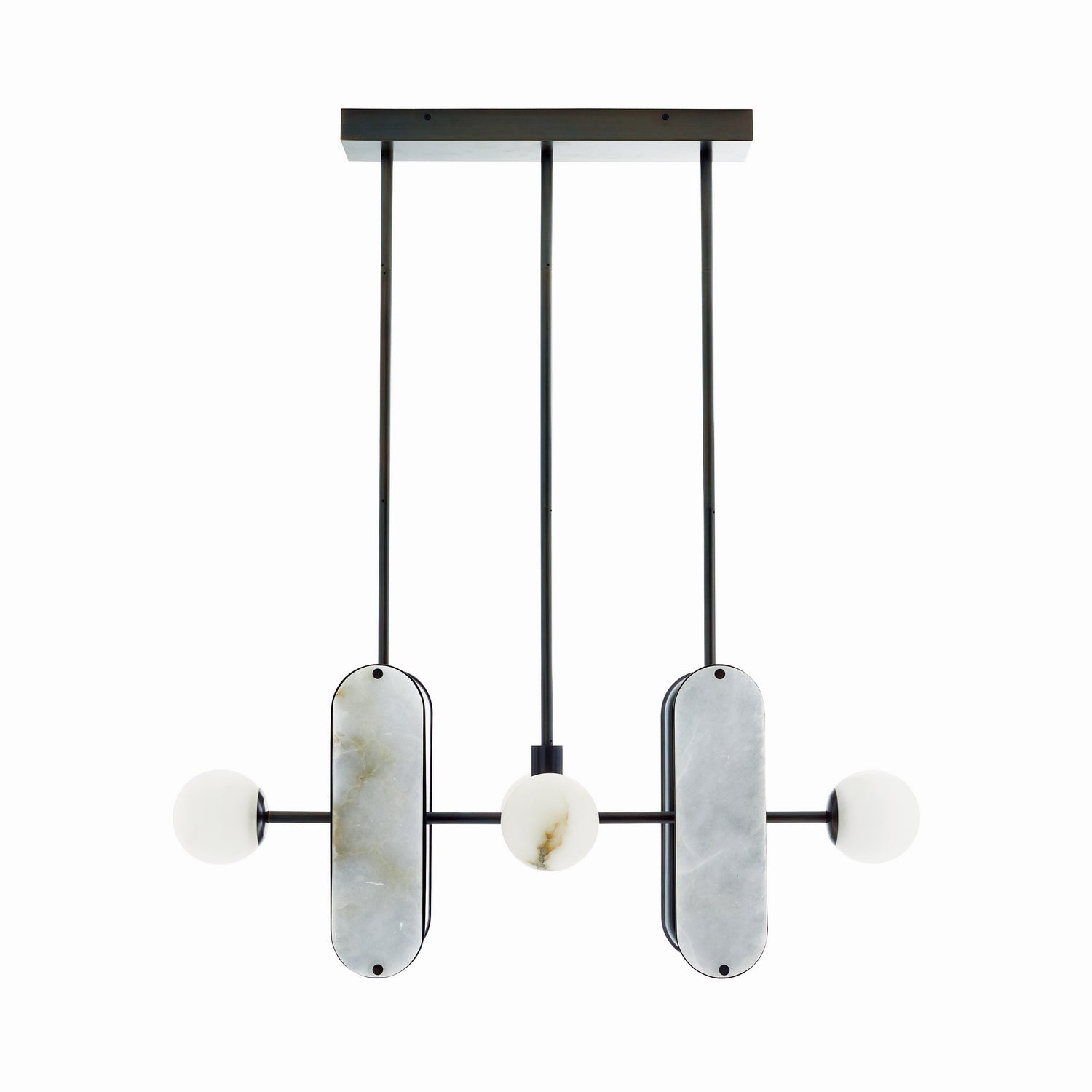 Arteriors - 89478 - LED Pendant - Maradona - White