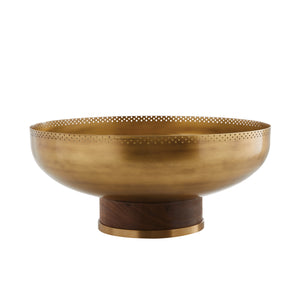 Arteriors - DJ2060 - Centerpiece - Pavo - Antique Brass