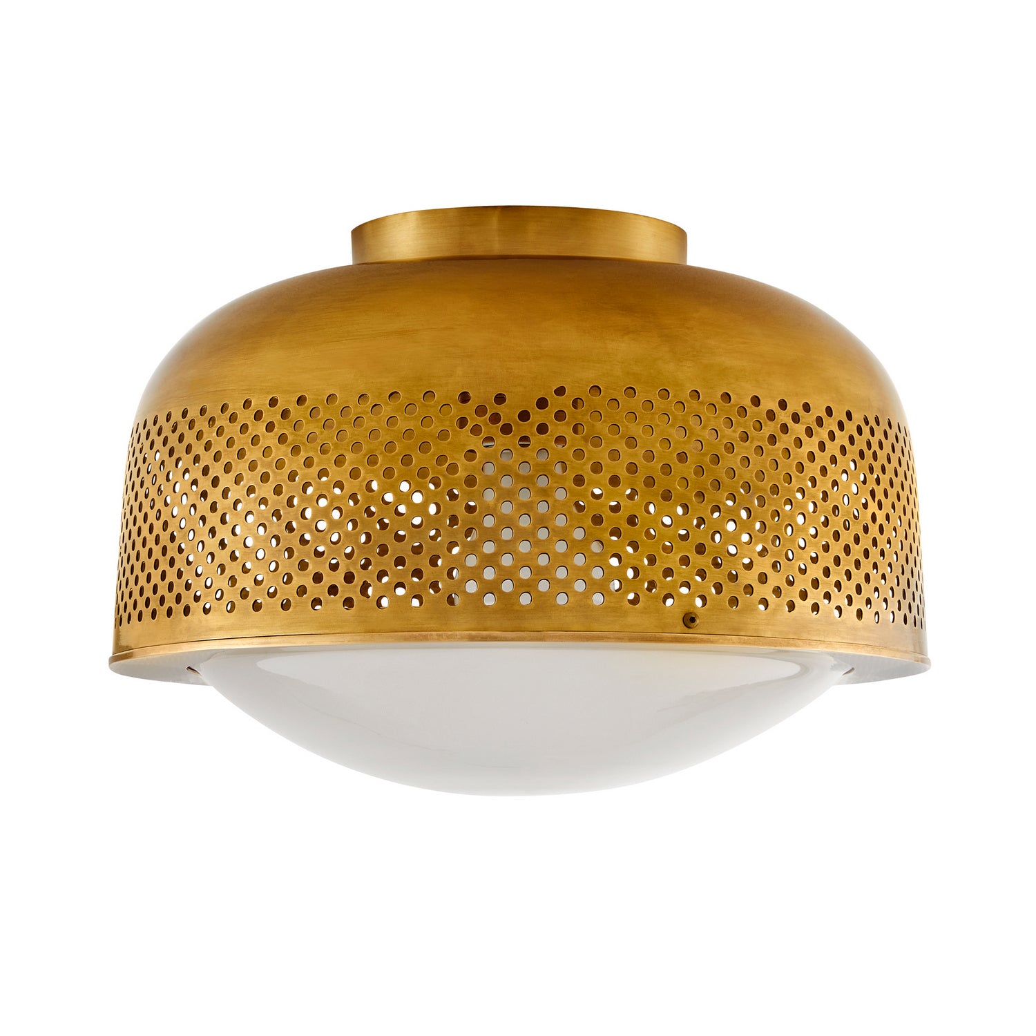 Arteriors - DJ42001 - One Light Flush Mount - Tapio - Vintage Brass