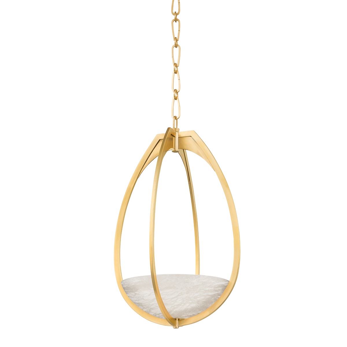 Hudson Valley - 4313-AGB - LED Pendant - Lloyd - Aged Brass