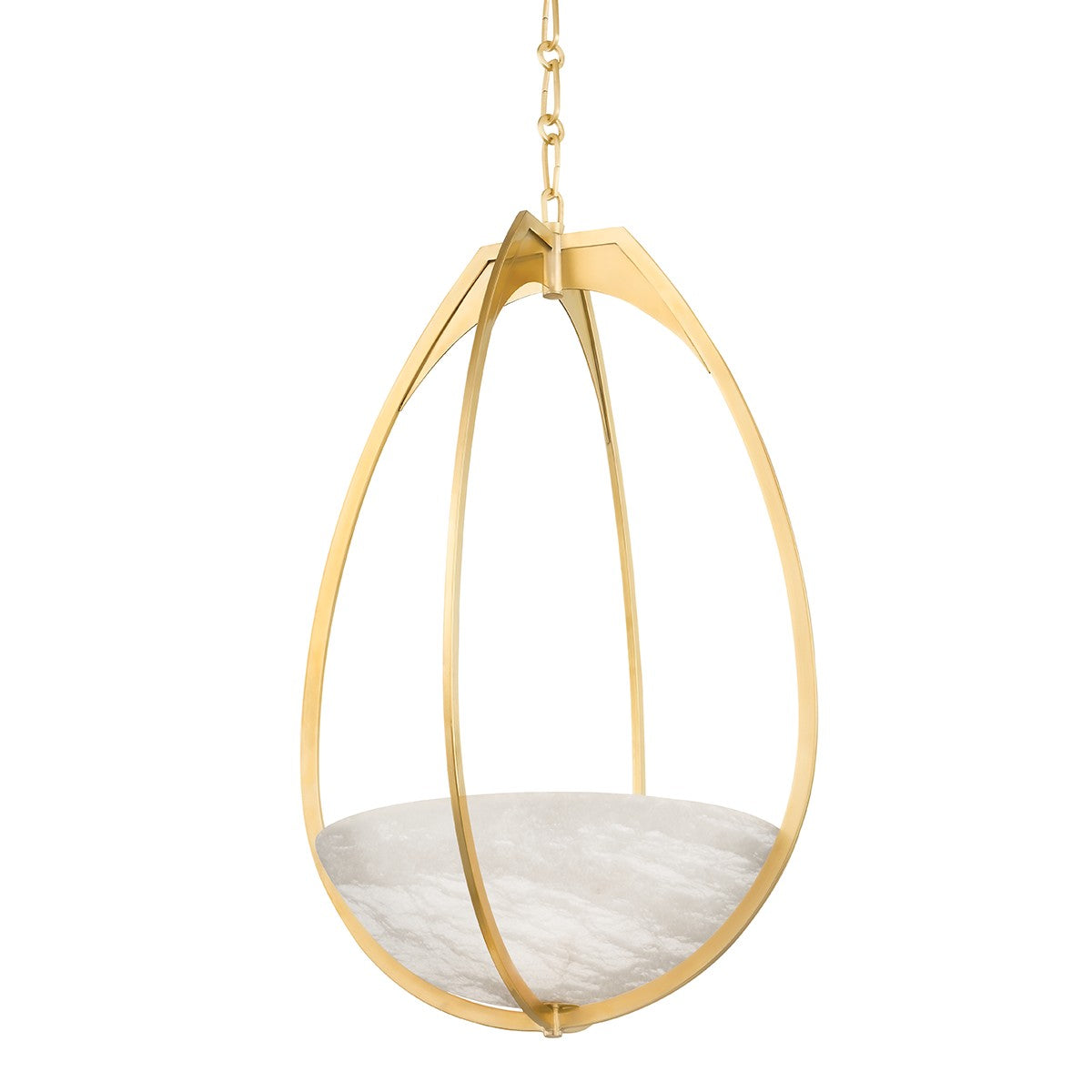 Hudson Valley - 4319-AGB - LED Pendant - Lloyd - Aged Brass