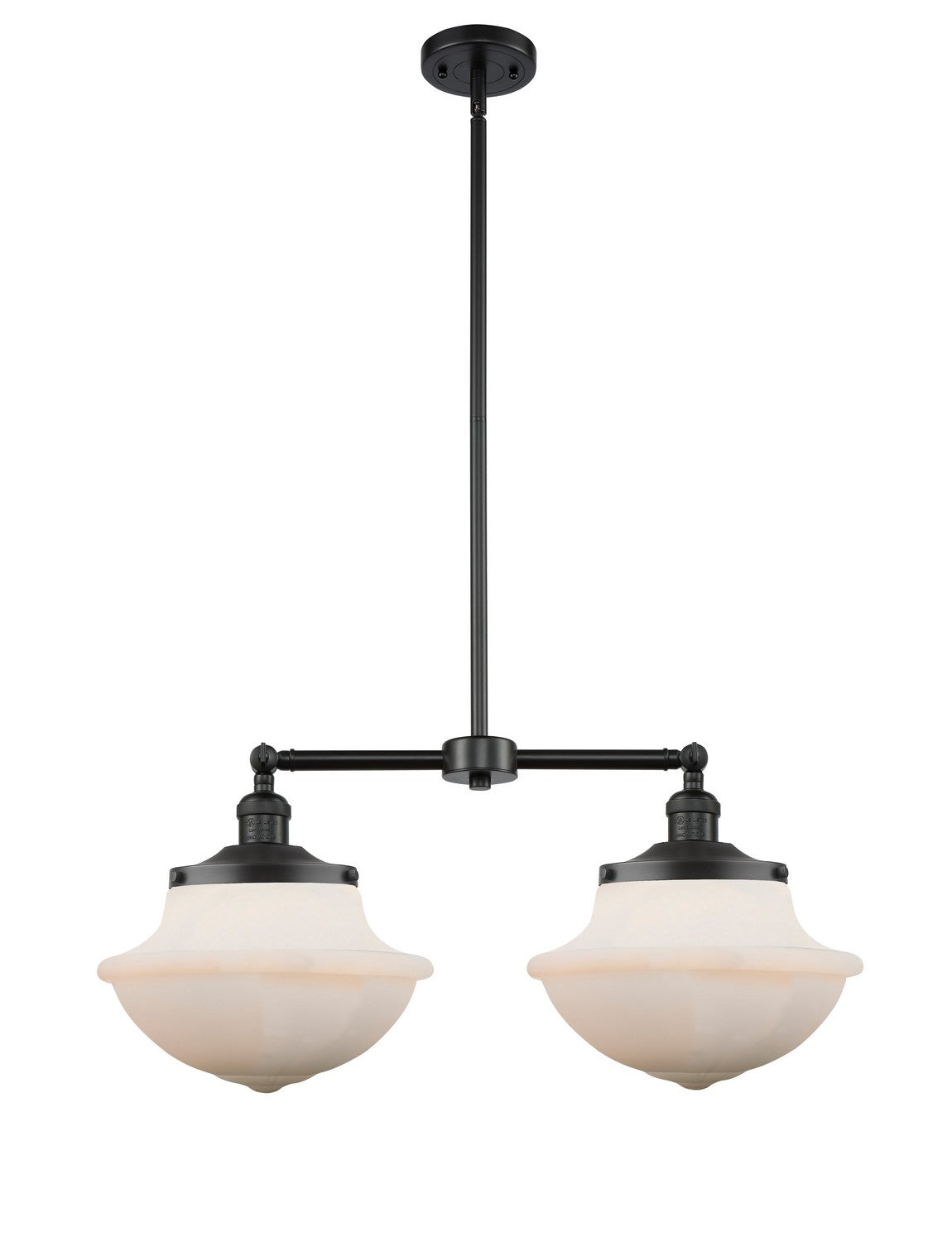 Innovations - 209-BK-G541-LED - LED Island Pendant - Franklin Restoration - Matte Black