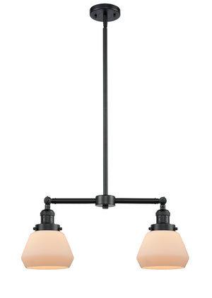 Innovations - 209-OB-G171 - Two Light Island Pendant - Franklin Restoration - Oil Rubbed Bronze