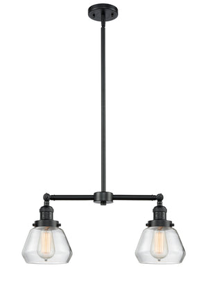 Innovations - 209-OB-G172 - Two Light Island Pendant - Franklin Restoration - Oil Rubbed Bronze