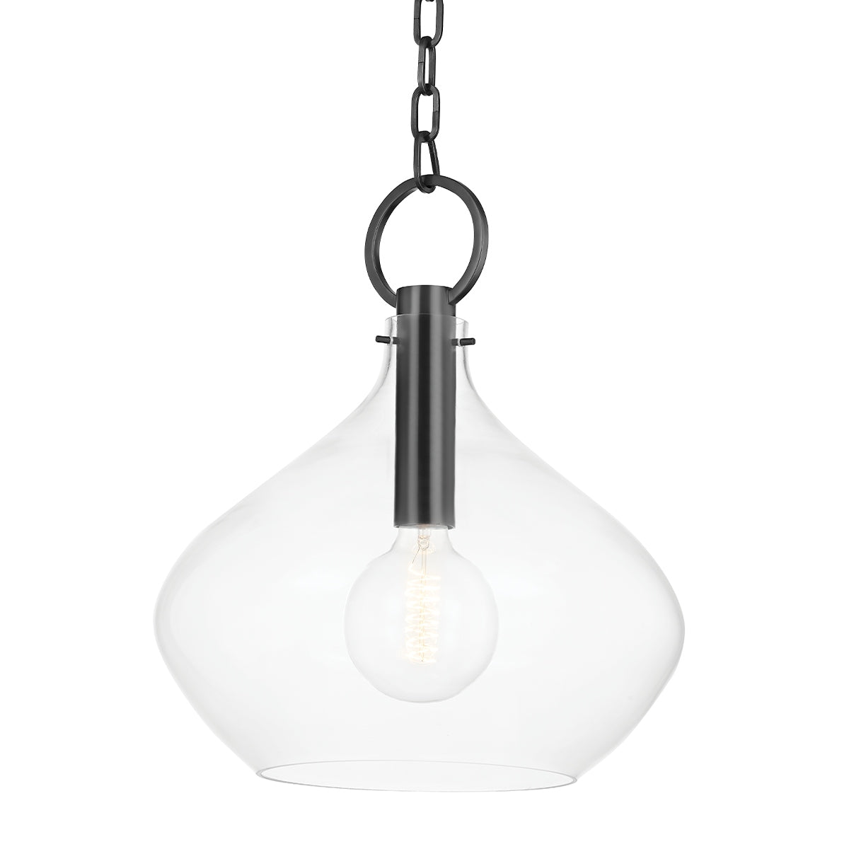 Hudson Valley - BKO253-OB - One Light Pendant - Lina - Old Bronze