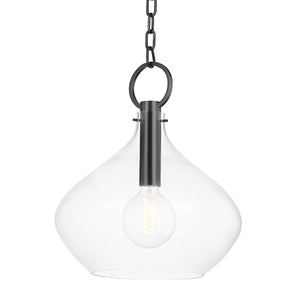 Hudson Valley - BKO253-OB - One Light Pendant - Lina - Old Bronze