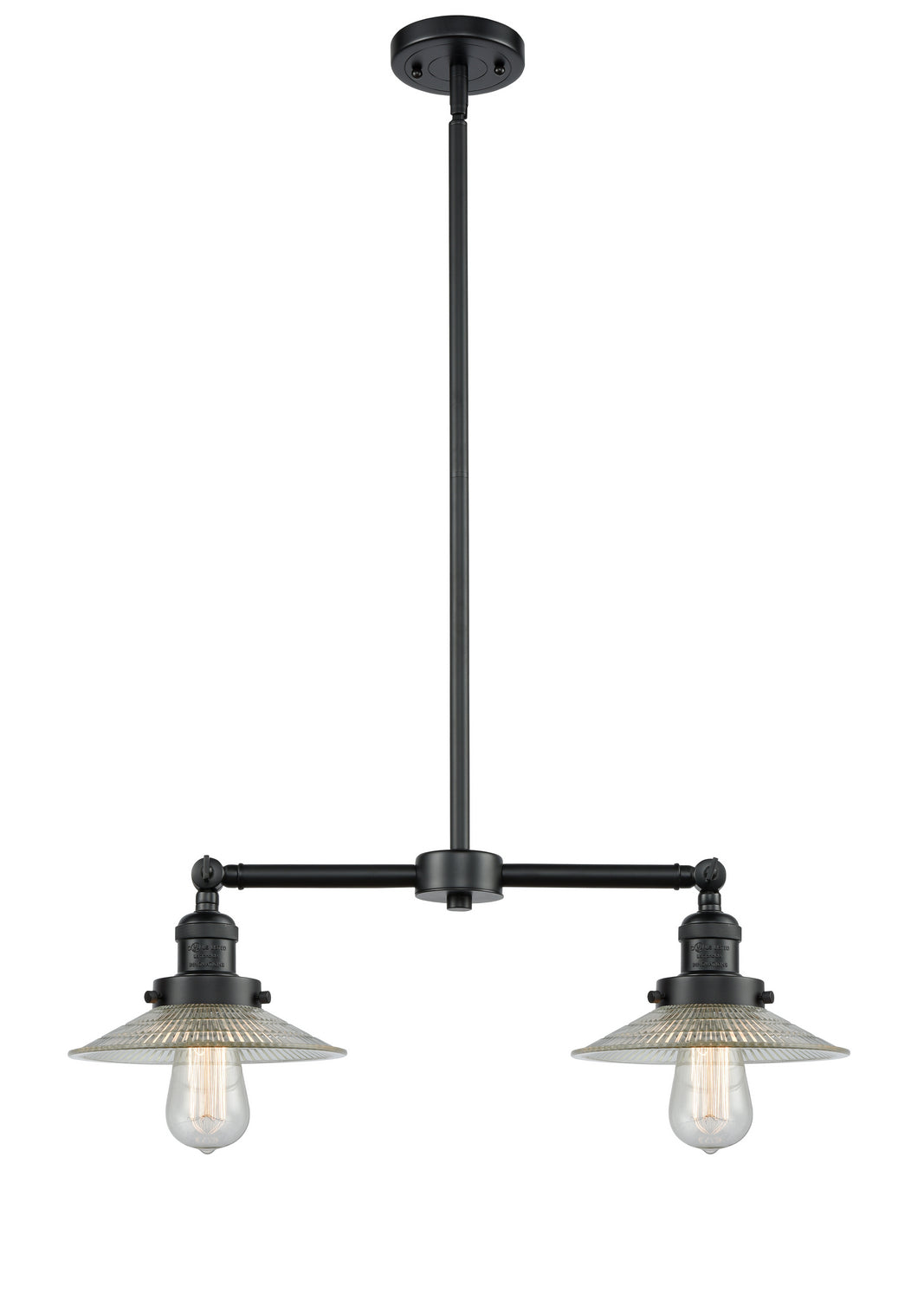 Innovations - 209-OB-G2 - Two Light Island Pendant - Franklin Restoration - Oil Rubbed Bronze