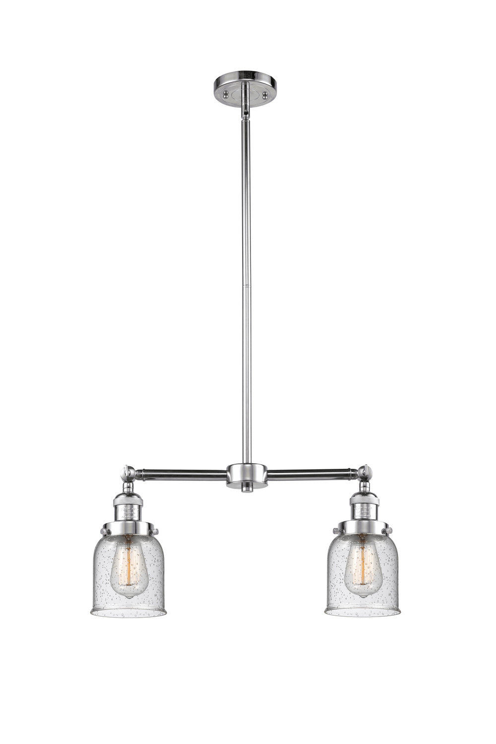 Innovations - 209-PC-G54 - Two Light Island Pendant - Franklin Restoration - Polished Chrome