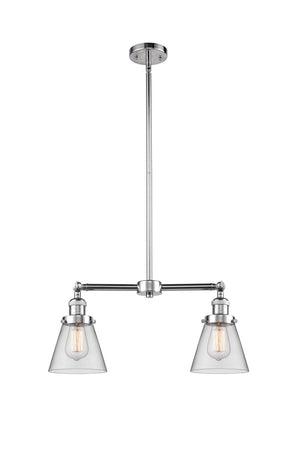 Innovations - 209-PC-G62 - Two Light Island Pendant - Franklin Restoration - Polished Chrome