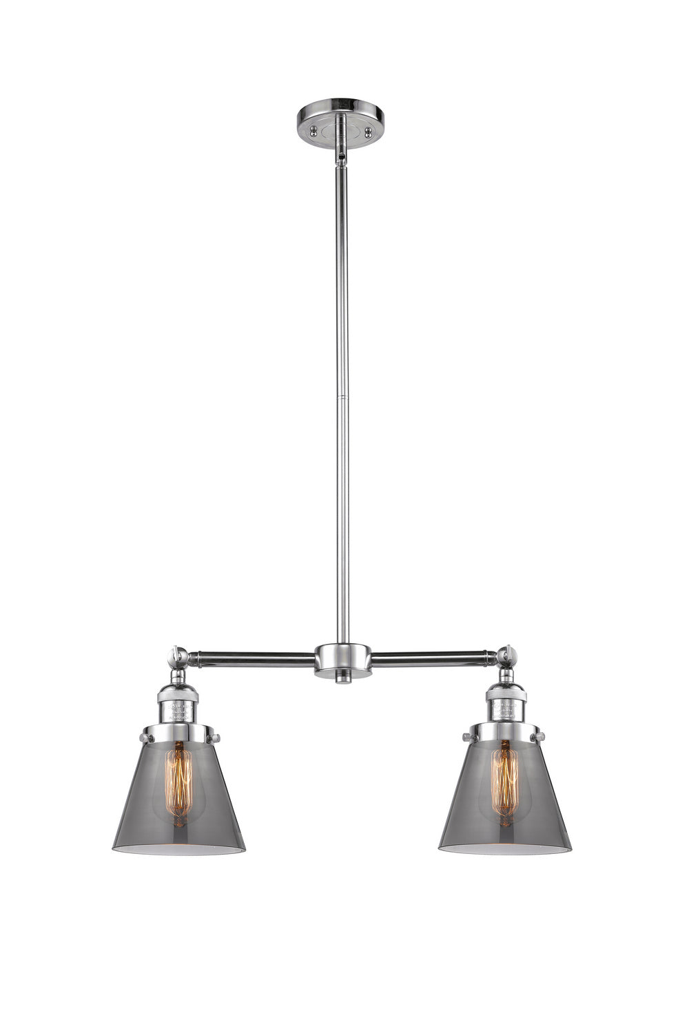 Innovations - 209-PC-G63 - Two Light Island Pendant - Franklin Restoration - Polished Chrome