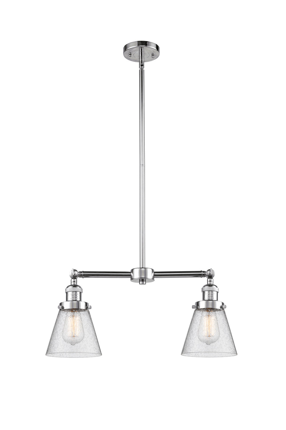 Innovations - 209-PC-G64 - Two Light Island Pendant - Franklin Restoration - Polished Chrome