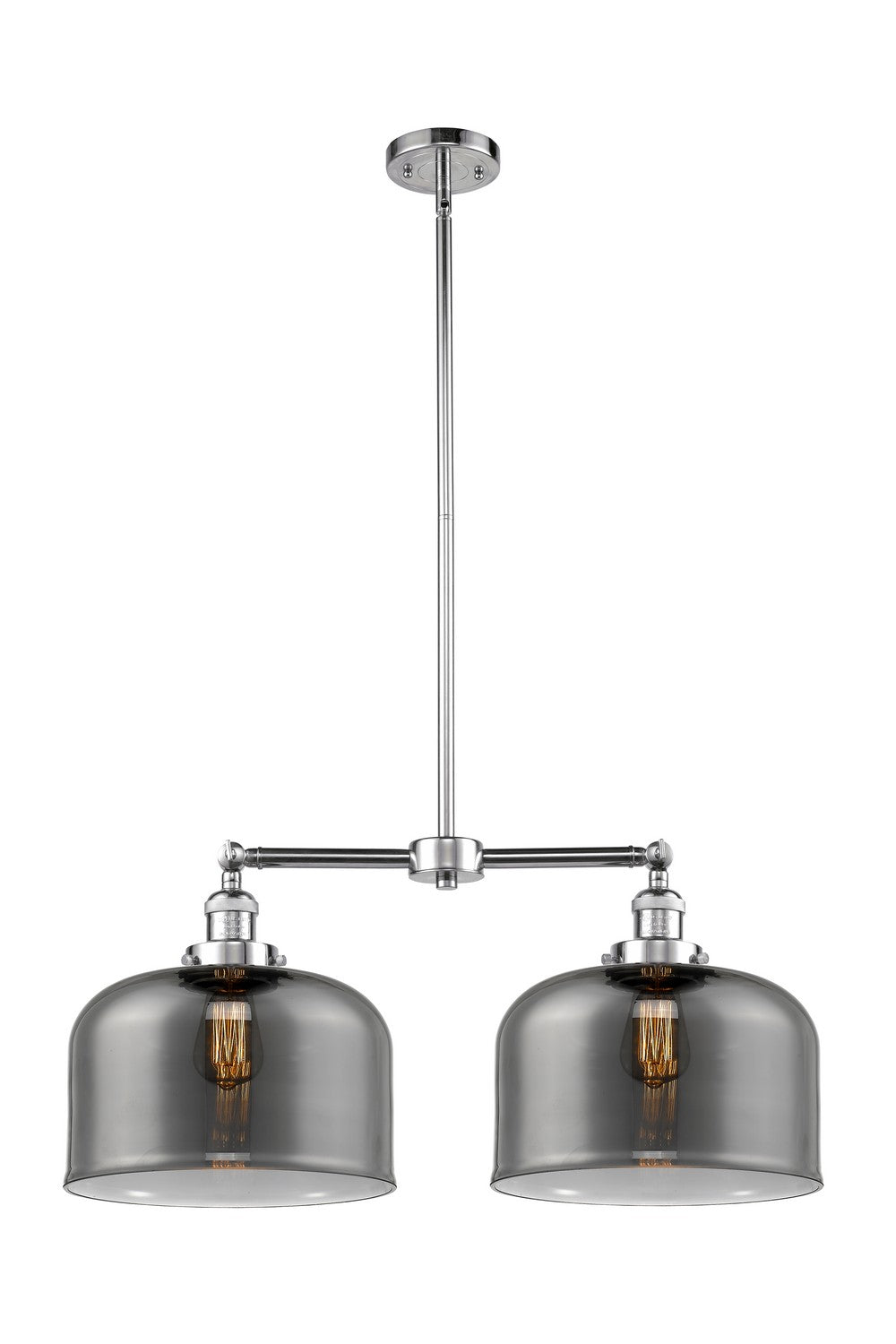 Innovations - 209-PC-G73-L - Two Light Island Pendant - Franklin Restoration - Polished Chrome