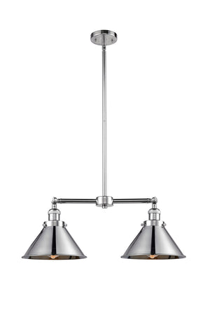 Innovations - 209-PC-M10-PC - Two Light Island Pendant - Franklin Restoration - Polished Chrome