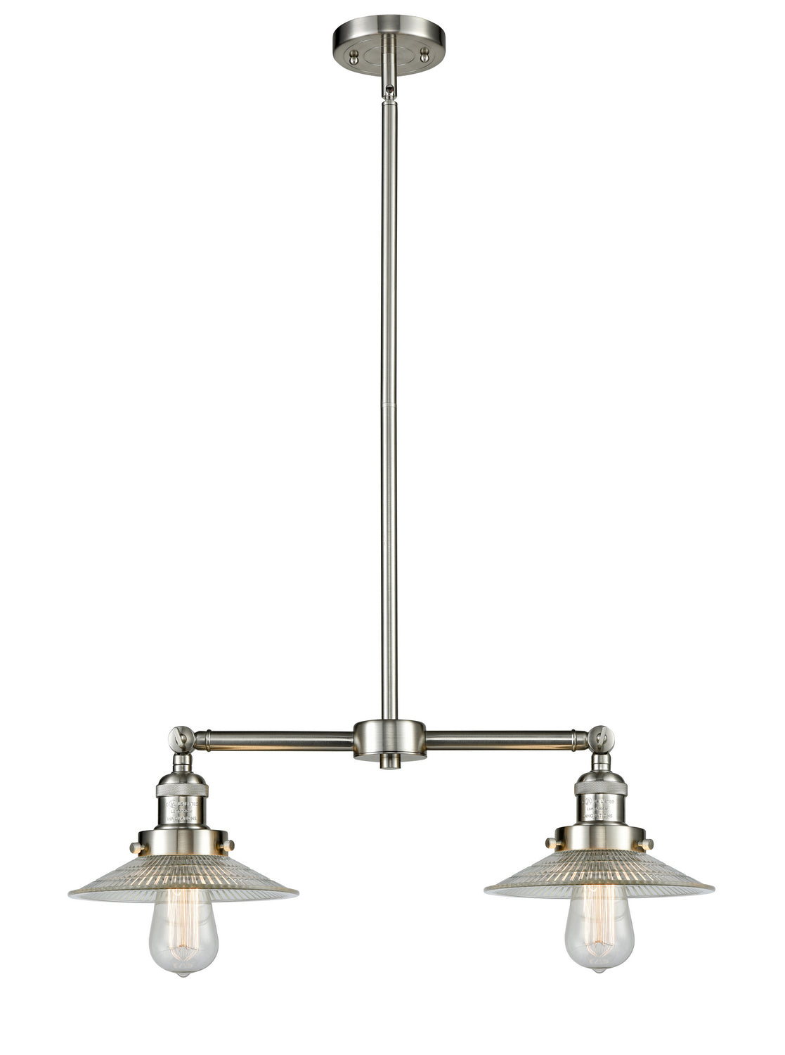 Innovations - 209-SN-G2 - Two Light Island Pendant - Franklin Restoration - Brushed Satin Nickel