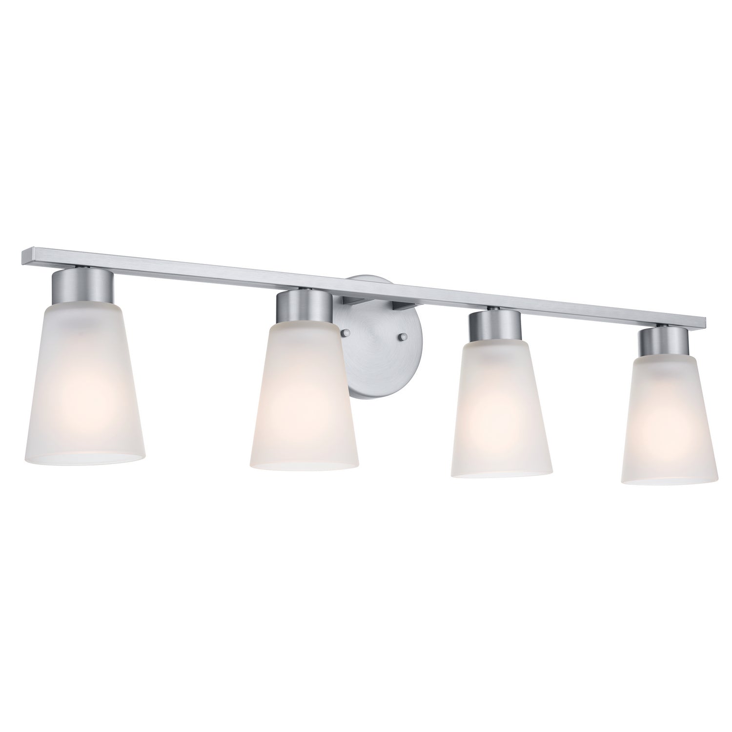 Kichler - 55122NI - Four Light Bath - Stamos - Brushed Nickel