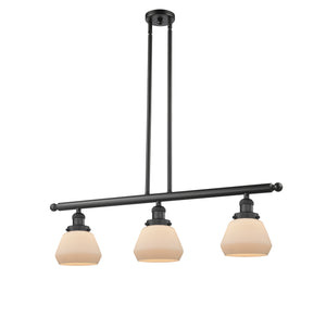 Innovations - 213-BK-G171-LED - LED Island Pendant - Franklin Restoration - Matte Black