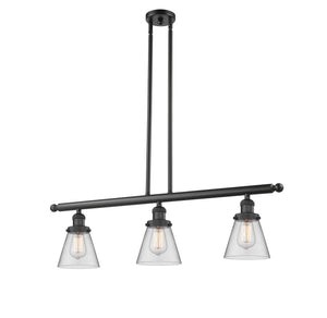 Innovations - 213-BK-G62-LED - LED Island Pendant - Franklin Restoration - Matte Black