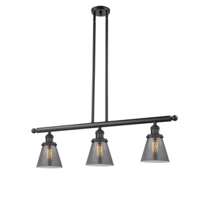 Innovations - 213-BK-G63-LED - LED Island Pendant - Franklin Restoration - Matte Black