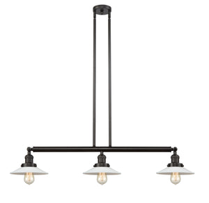 Innovations - 213-OB-G1 - Three Light Island Pendant - Franklin Restoration - Oil Rubbed Bronze