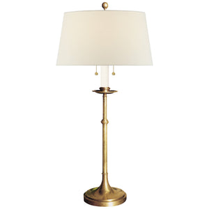 Visual Comfort Signature - CHA 8188AB-L - Two Light Table Lamp - Dorchester - Antique-Burnished Brass