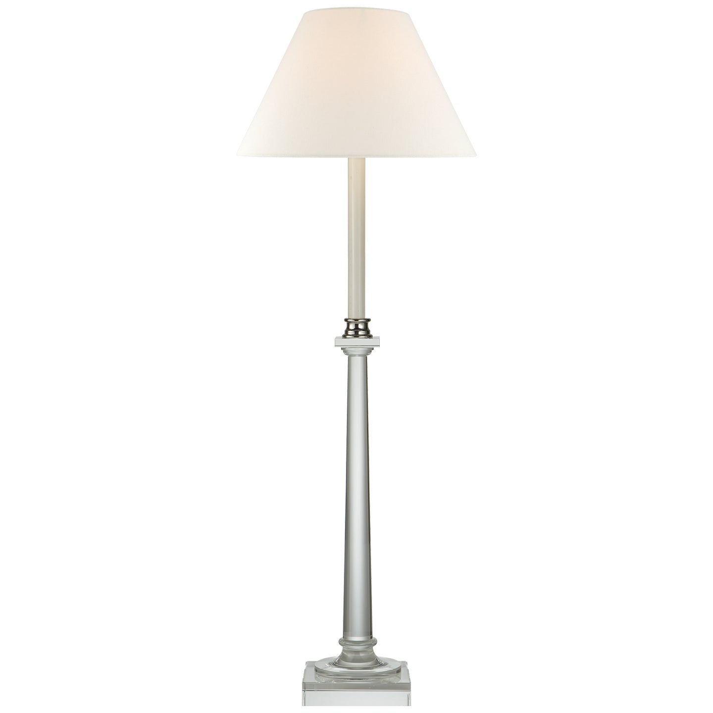 Visual Comfort Signature - CHA 8461CG-L - One Light Buffet Lamp - Swedish Column - Crystal