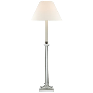 Visual Comfort Signature - CHA 8461CG-L - One Light Buffet Lamp - Swedish Column - Crystal