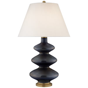 Visual Comfort Signature - CS 3631MBB-L - One Light Table Lamp - Smith - Mixed Blue Brown