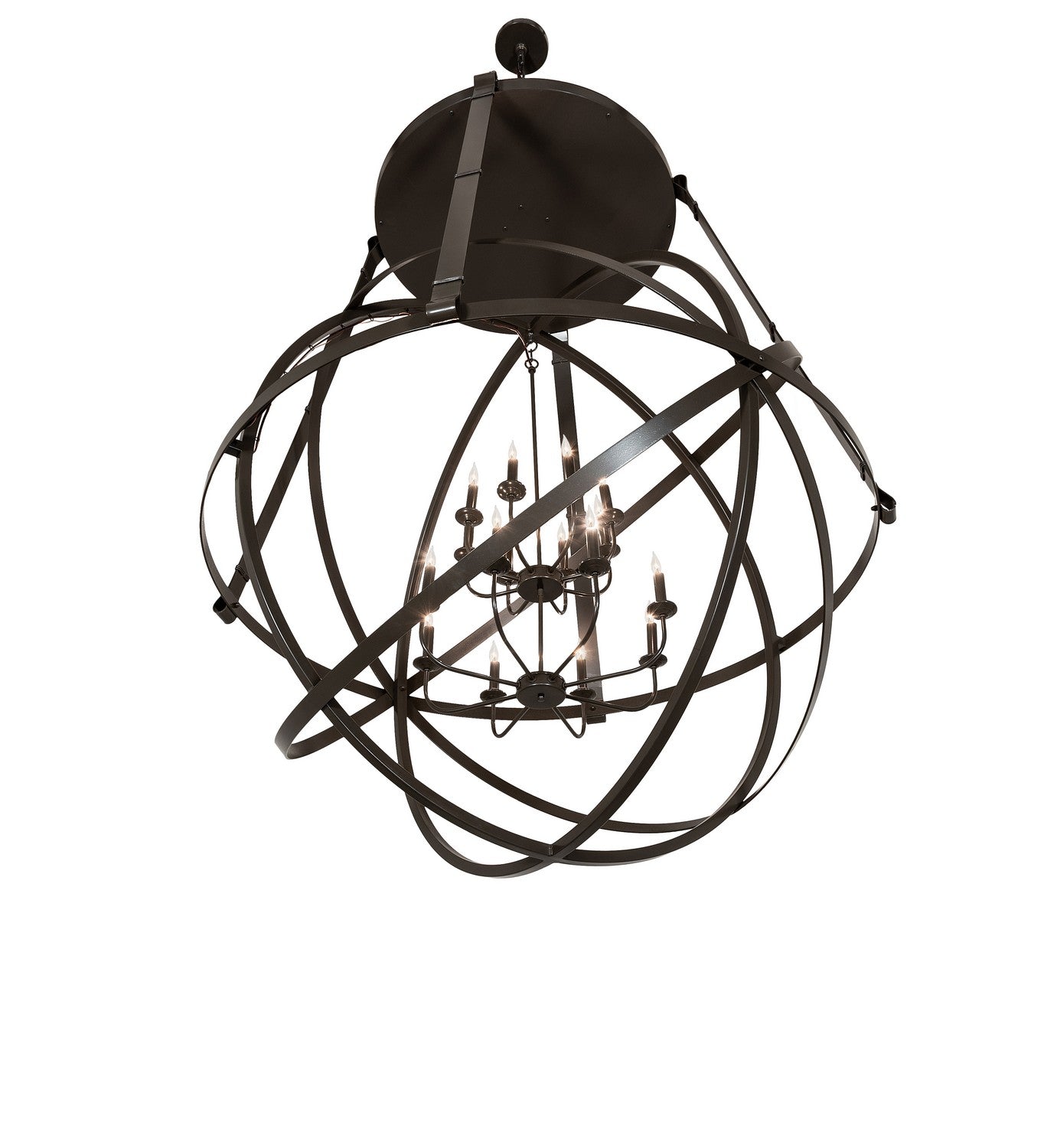 Meyda Tiffany - 244484 - LED Chandelier - Timeless Bronze