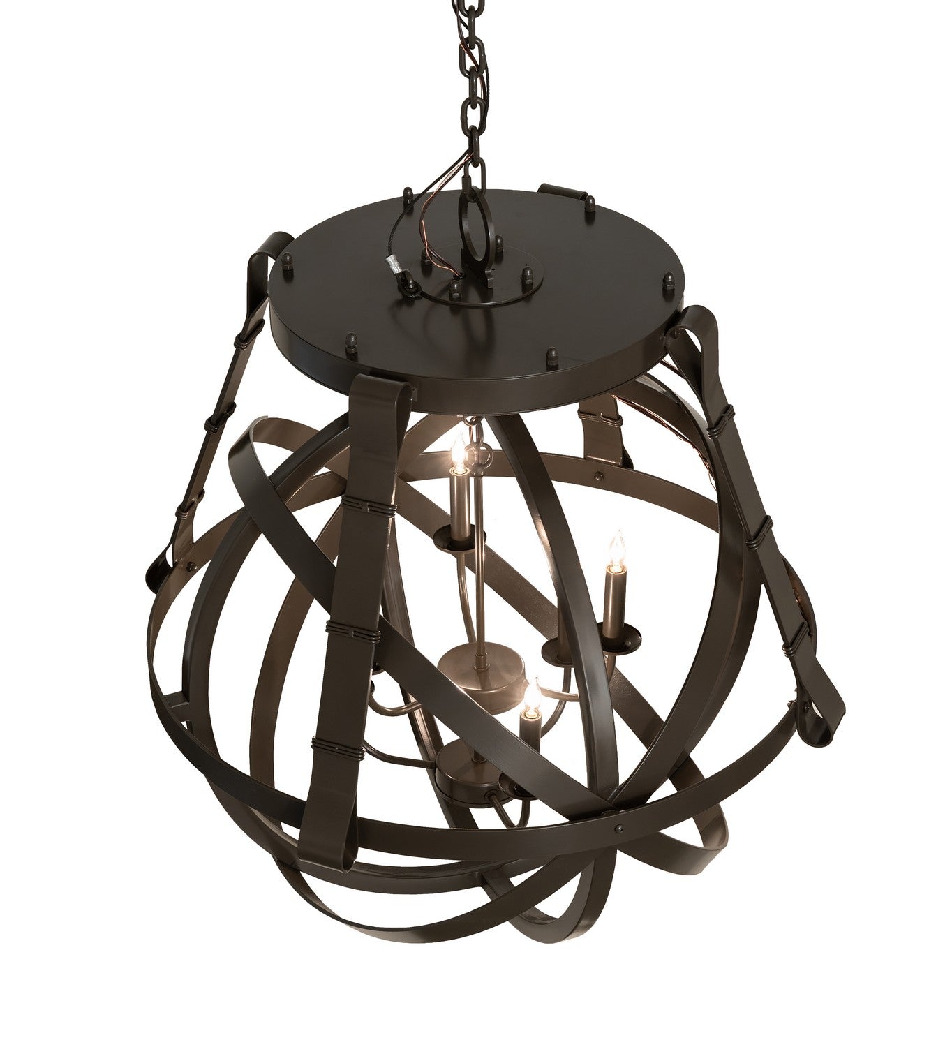 Meyda Tiffany - 244485 - LED Chandelier - Timeless Bronze