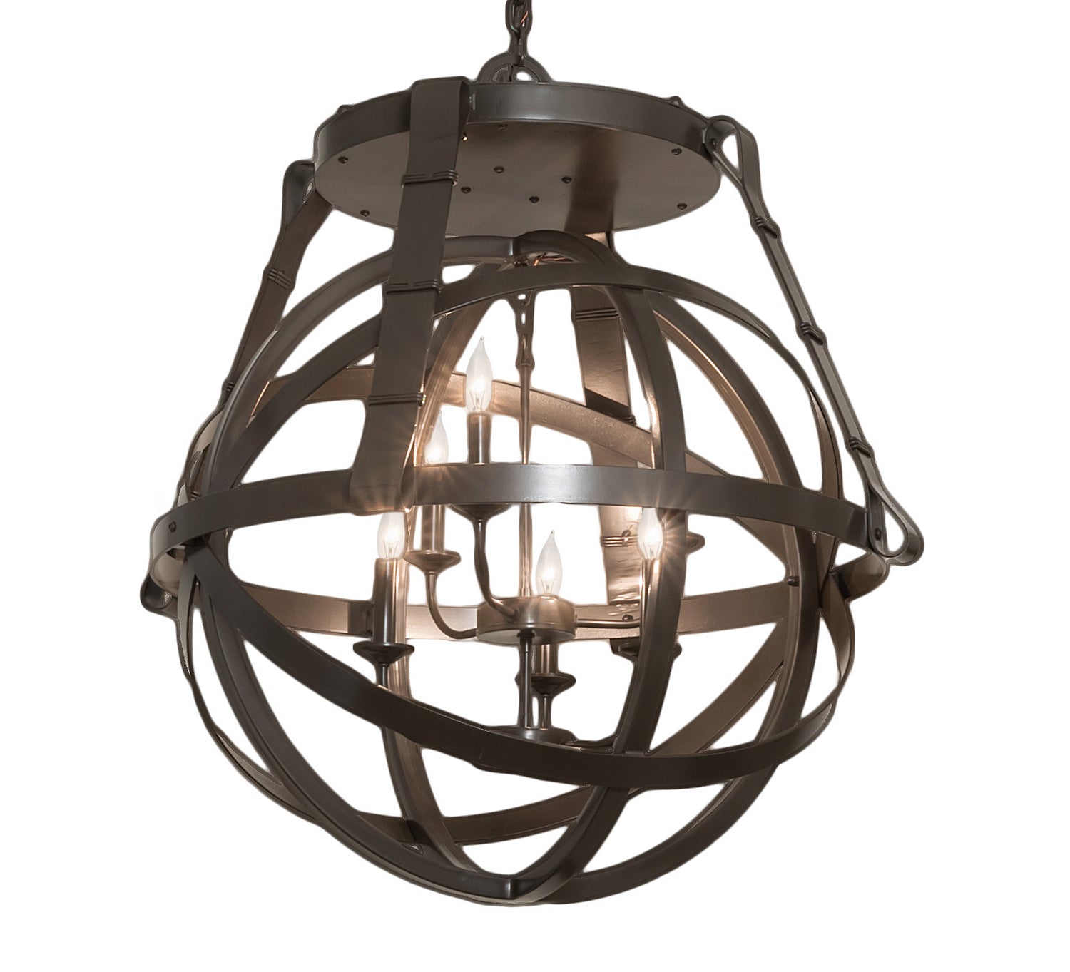 Meyda Tiffany - 244485 - LED Chandelier - Timeless Bronze