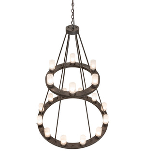 Meyda Tiffany - 247855 - 18 Light Chandelier - Loxley - Golden Bronze